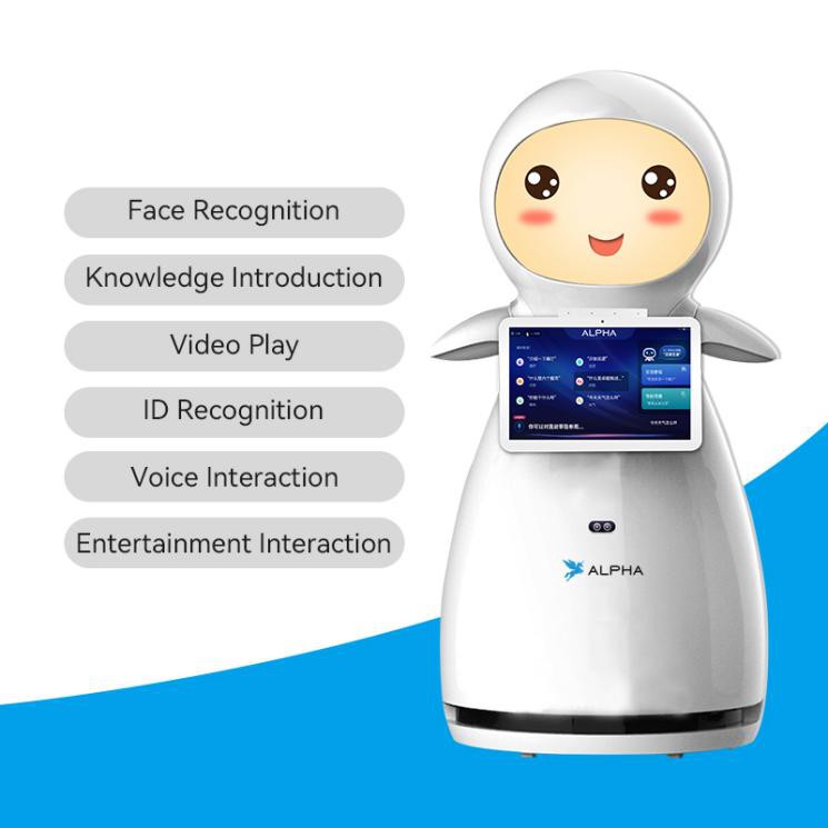 Alpha Robotics School Guide Robot Snow – AI-Powered Campus Navigation and Safety Assistant - Image 4