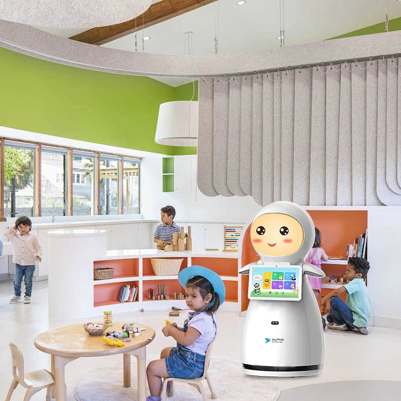 Alpha Robotics School Guide Robot Snow – AI-Powered Campus Navigation and Safety Assistant - Image 9